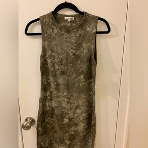 Brand New Cotton Citizen Green Marble Dress